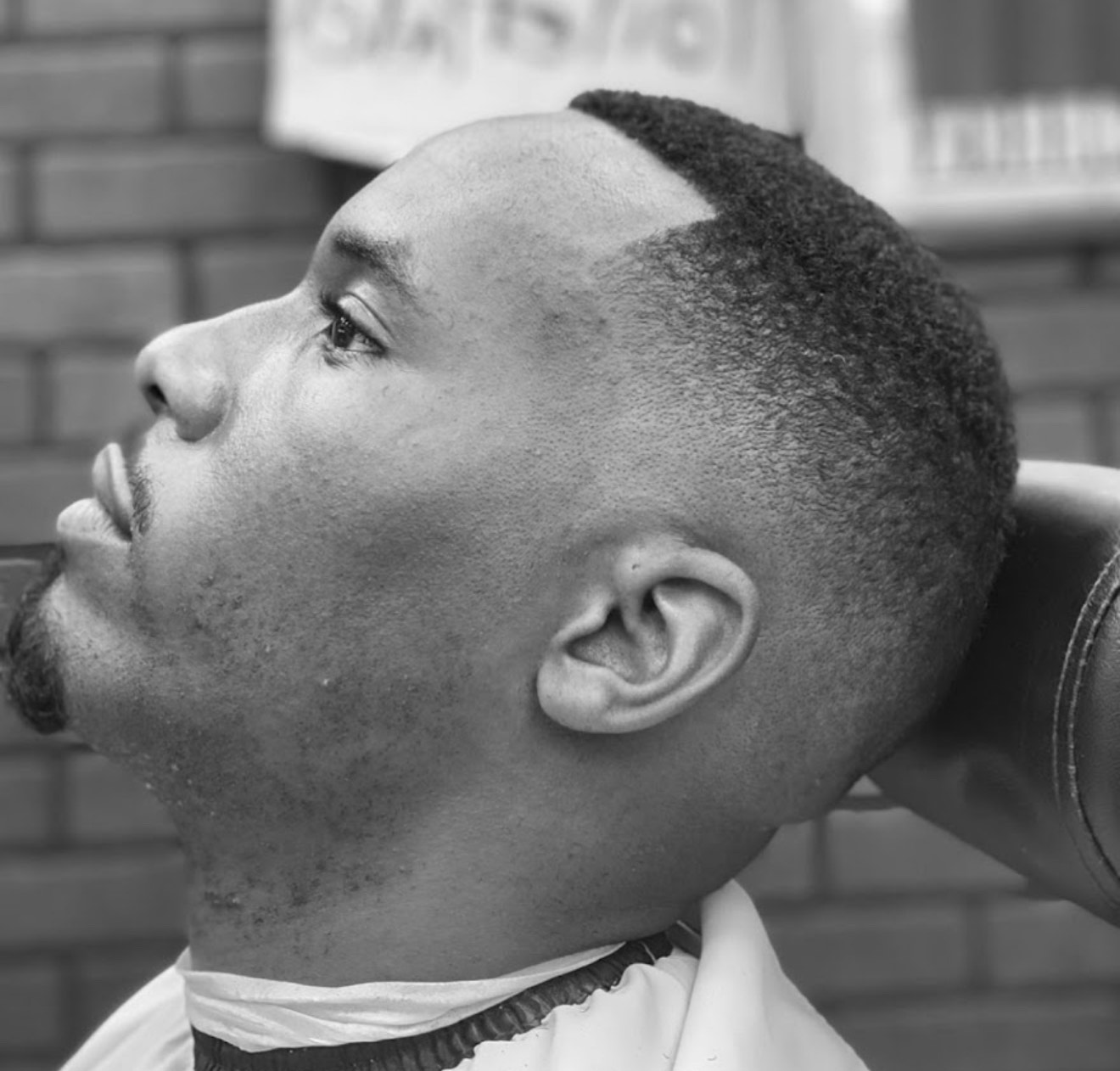 Fade haircut at Razor Rick's Barbershop South Austin Texas